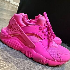 Hot Pink Nike Huaraches